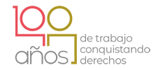 Logotipo del Centenario del Ministerio de Trabajo
