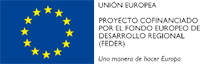 Unión Europea. Proyecto cofinanciado por el Fondo Europeo de Desarrollo Regional (FEDER)