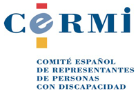 Logotipo del CERMI (Comité Español de Representantes de Personas con Discapacidad)
