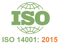 Logotipo de ISO 14001:2015 (Gestión Medioambiental)