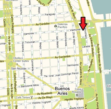 Mapa CEySS Argentina
