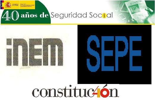 Logotipo 40 Aniversario del INEM-SEPE