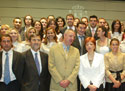 Foto de grupo de la entrega de diplomas a Subinspectores 2007