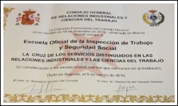 Distinción Escuela ITSS