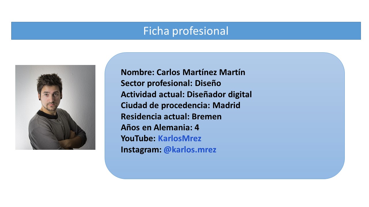 Ficha profesional Carlos Martínez