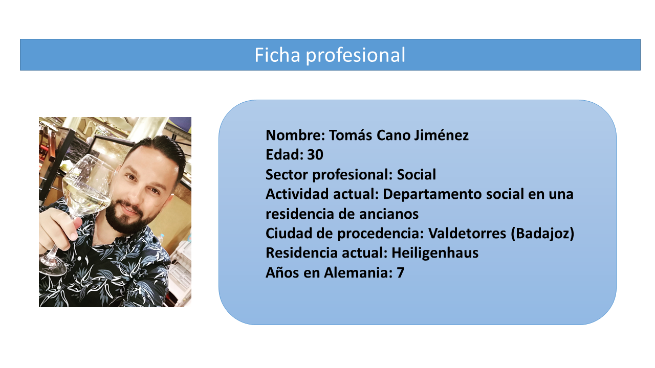 Ficha profesional Tomas Cano